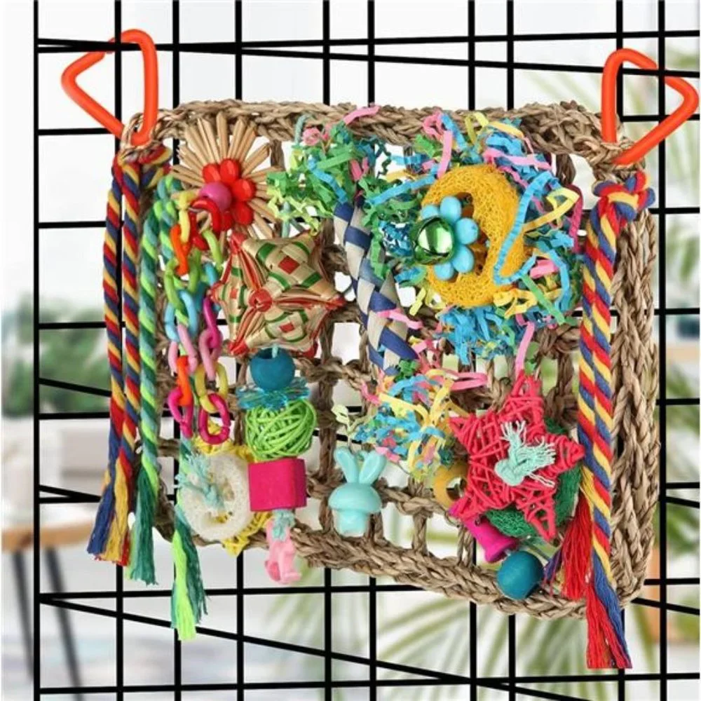 Bird Toys Bird Foraging Toys for Parakeets Cockatiel Conures Lovebirds Foraging